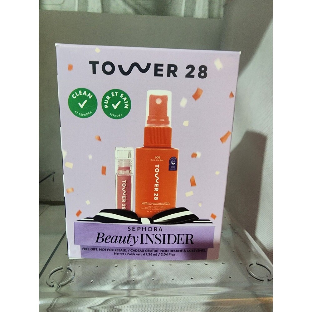 Sephora Beauty InsiderTower 28 Facial Spray & Lip Duo
